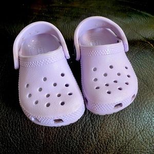 Baby girl crocs